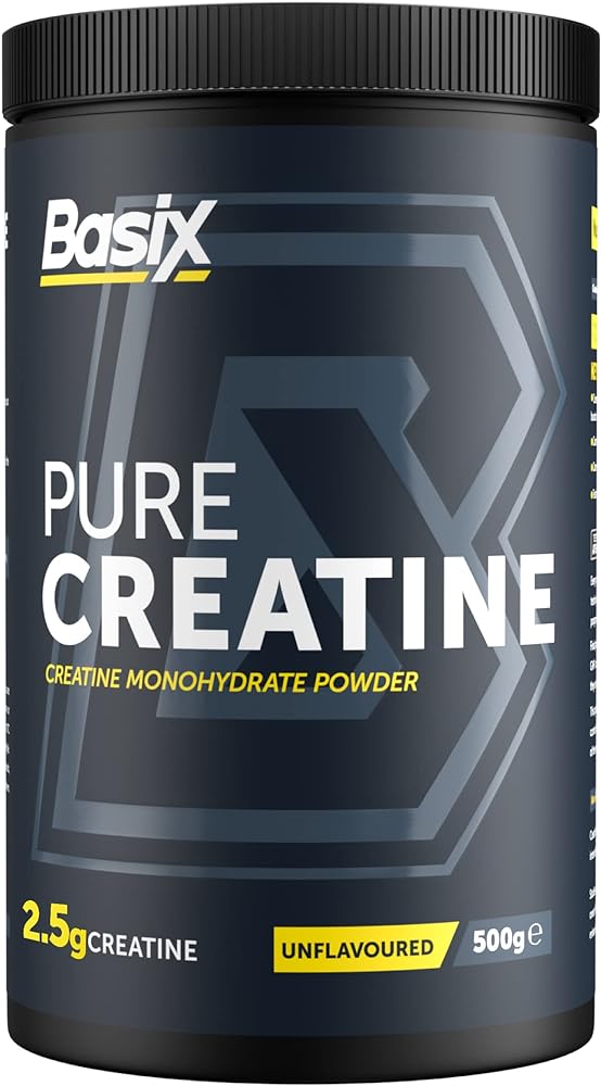 BASIX Pure Creatine Unflavored, 500 gm