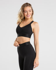 Hold Sports Bra | Black