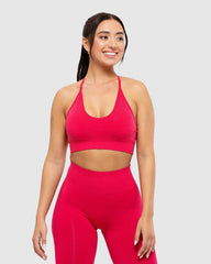 Define Seamless Racer Back Bra | Viva Magenta