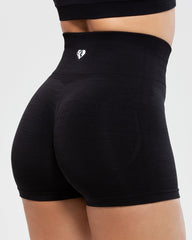 Define Scrunch Seamless Shorts | Black