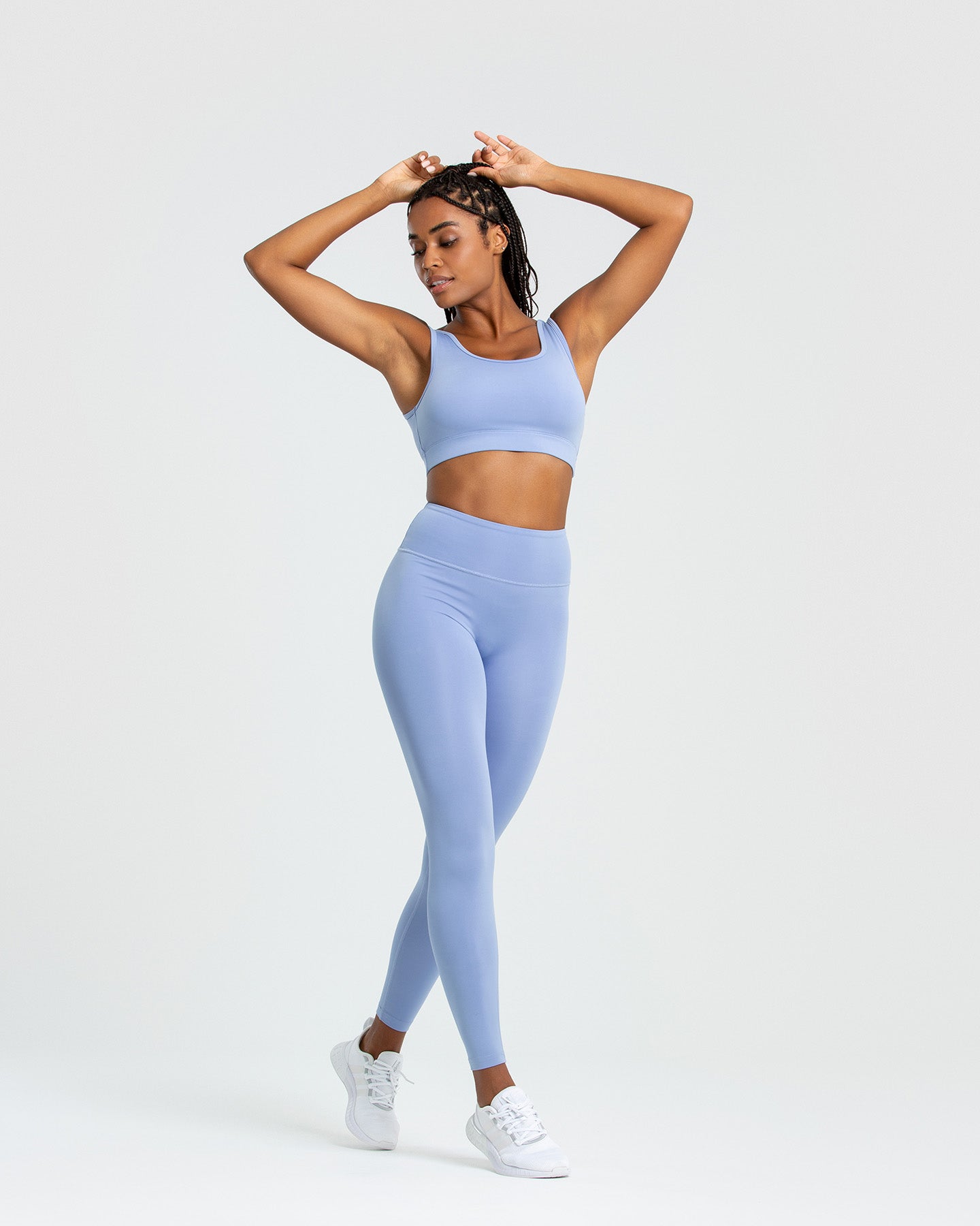 Essential Sports Bra | Powder Blue