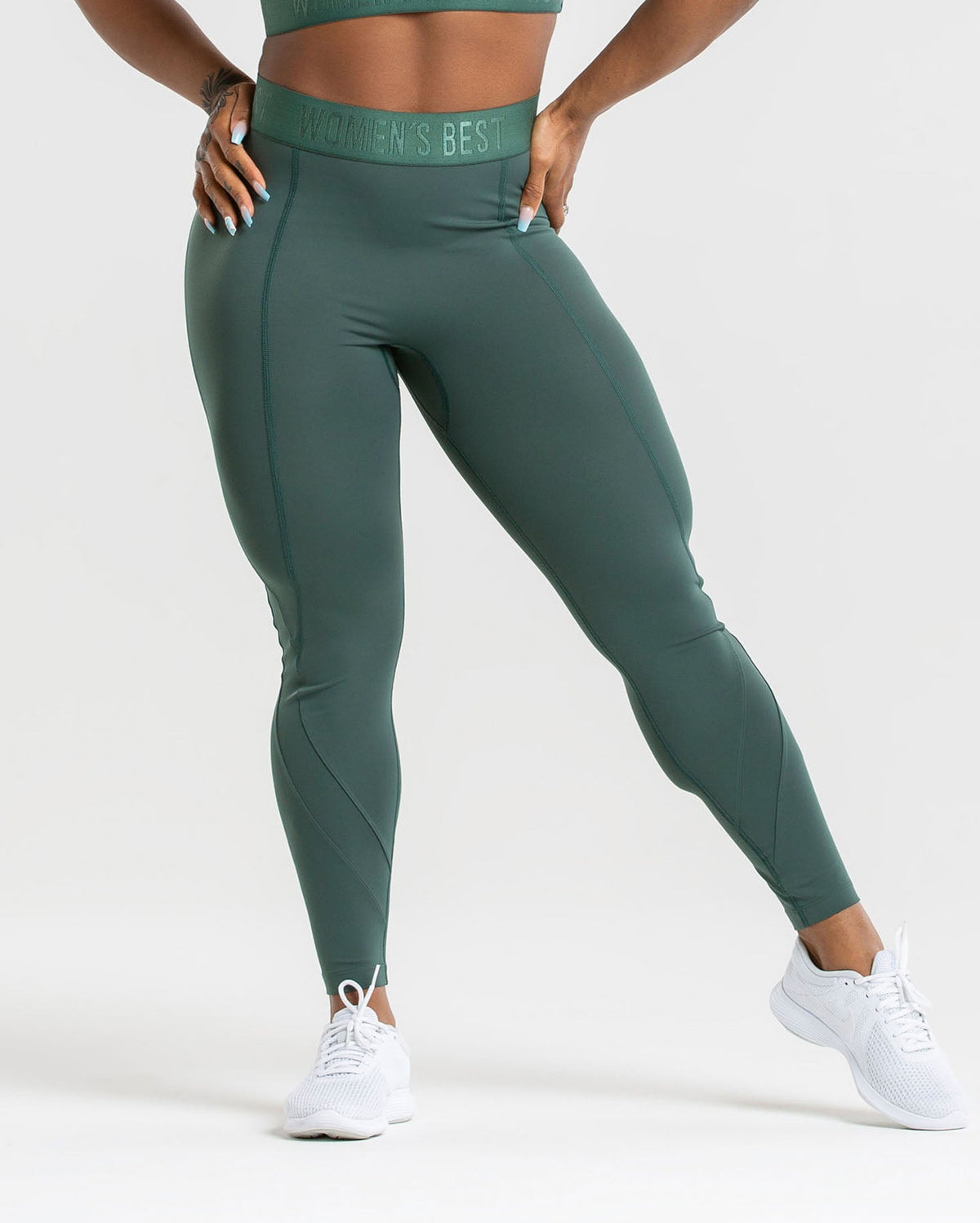 Hold Leggings | Jungle Green