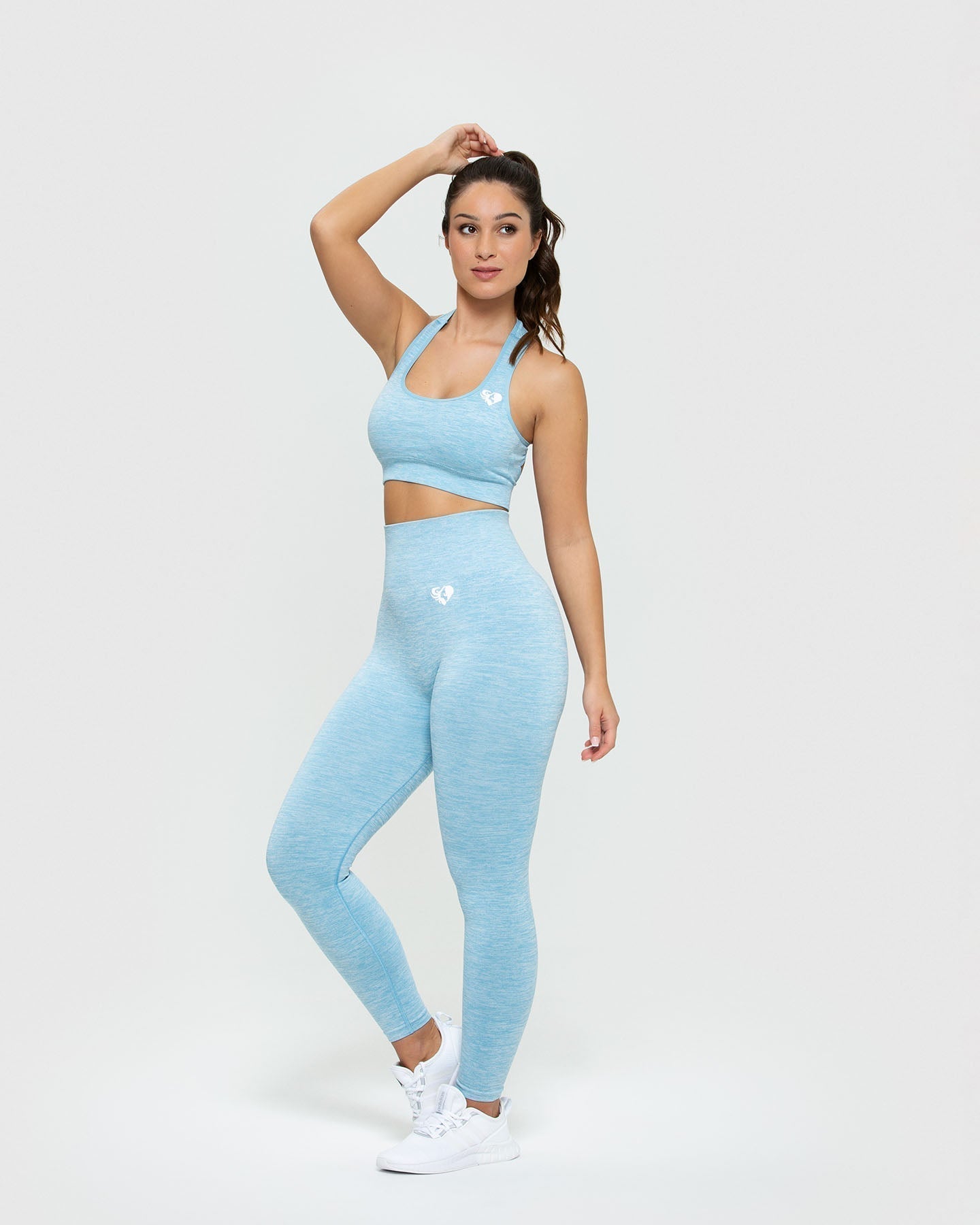 Move Seamless Leggings | Blue Marl