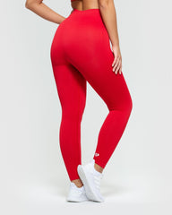 Power Seamless Leggings | Red